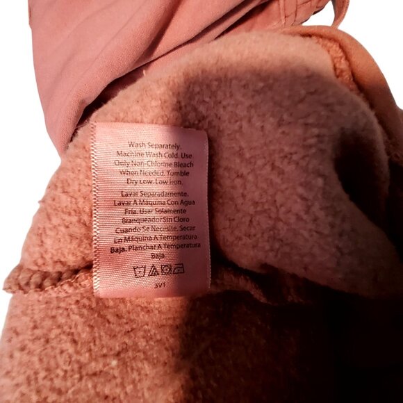 No Boundaries Womens Fleece-Lined Cargo Jogger Pants Size Large 36-38 Pink - Picture 7 of 12